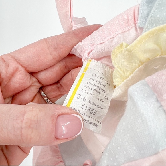Vintage Pastel Bubble Romper - Picture 2 of 4
